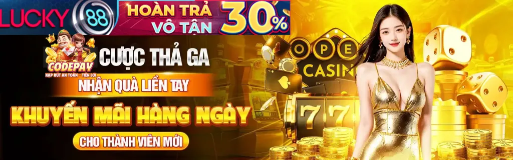 Trò chơi máy đánh bạc và nổ hũ tại 288bet code